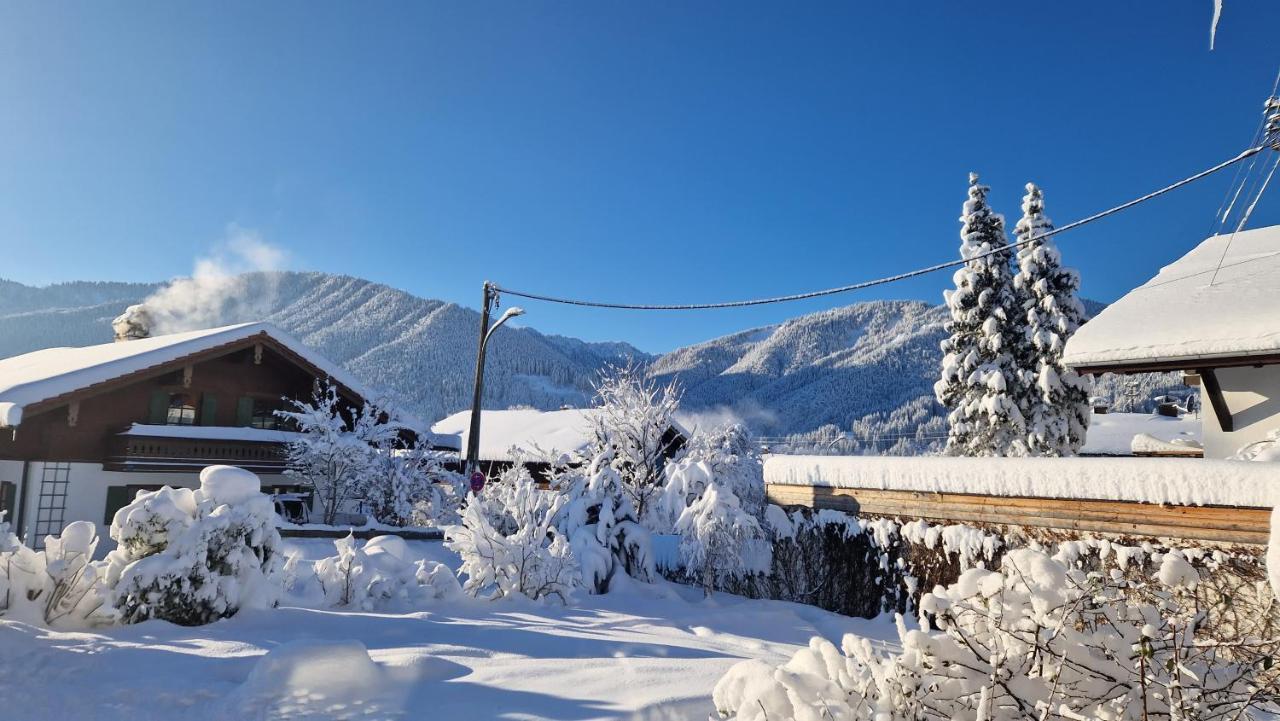 Hoernleblick Unterammergau Buitenkant foto